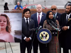 Congresista de Minnesota, amenazada por críticas de Trump, fue rociada con una sustancia